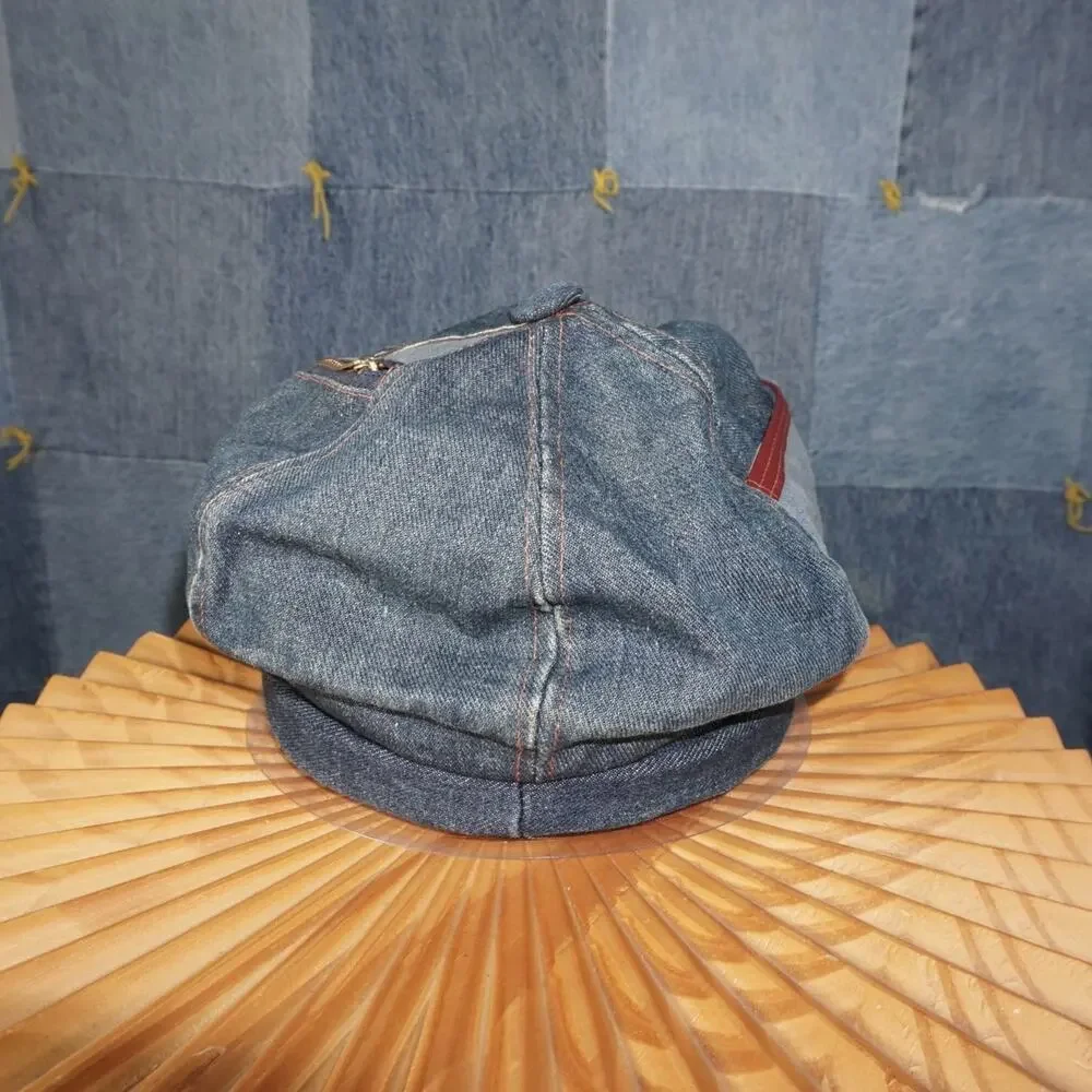 OSFA - Vintage True Vintage 60s/70s denim conductor hat